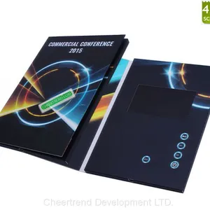 Most Thinnest A4 Brochure 4.3 Inch TFT Lcd Video Greeting Card, Lcd Video Cards, Video Brochure thumbnail-2