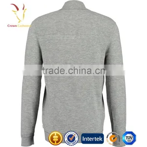 2016 New Fashion Cashmere Sweater Cost Cashmere Jumpers Half Zip Sweater Mens thumbnail-2