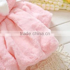 Imitation Rabbit Children With a Thick Soft Winter Coat Comfortable Jacket thumbnail-3