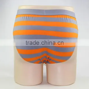 Teen Boy Underwear Striped Pants Yellow and Gray Underwear thumbnail-4