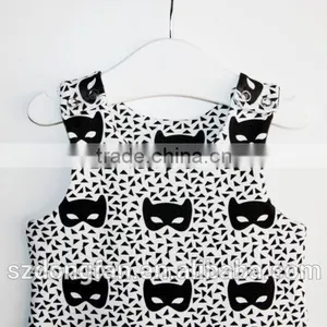 2017 Spring New Arrive Mask Baby Romper Kids 100% Cotton Clothing For Newborn Baby thumbnail-2