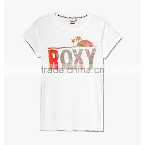 Cheap White Tshirt China Factory Price Ladies Tshirt thumbnail-1
