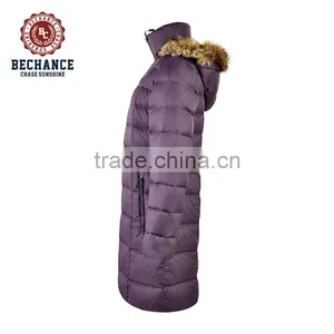 Women's Fashion Long Down Jacket thumbnail-3