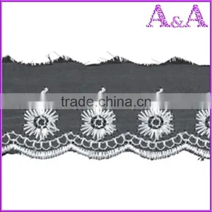 White Beaded Organza Lace Sequin Embroidery Lace For Elegant Woman thumbnail-1