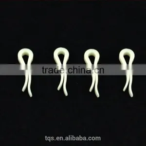 3.7*1.1*0.6cm Without Teeth Garment Accessory Plastic Clips for Packing thumbnail-2