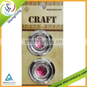 High Quality Resin Rhinestone Button,high Quality Resin Garment Button thumbnail-2
