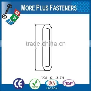 Made in Taiwan Drop Forged High Strength Stainless Steel Turn Buckle Nut thumbnail-1