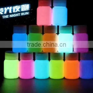 Decorative Eco-Friendly Fluorescent Glow In The Dark Powder Pigment,Luminescent Pigment Powder thumbnail-3