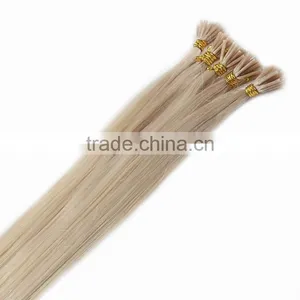 High Qualitity Blonde Russian Hair I Tip All Express Brazilian Hair thumbnail-3