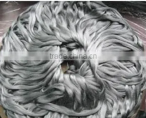 Resistance to High Temperature of 1300 Degrees Stainless Steel Fiber Yarn thumbnail-2
