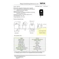 120A:40mA 1:3000 Split Core Current Transformer Clamp thumbnail-2