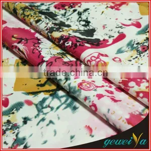Digital Printed Polyester Fabric,Polyester Spandex Knit Fabric thumbnail-2