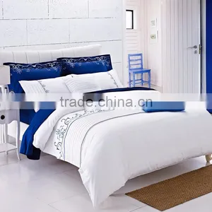 Hotel Single Bed Sheet Bed Line Cotton thumbnail-2
