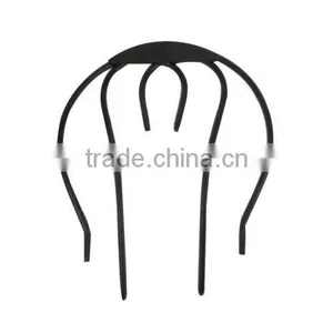 Professional Display Portable Hat Wig Stand,Hair Extension Tool Plastic Wig Racks Stand thumbnail-1