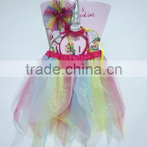 Factory Custom Wholesale Lace Cotton Garment Handmake Tutu Skirt Girls thumbnail-2