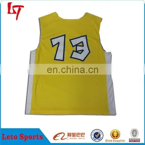 Reversible Basketball Kits Custom Sublimation Basketball Jerseys/warm up Layer Base t Shirts & Shorts 100% Polyester thumbnail-1