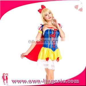 Women Cosplay Costume ,Skirt,Bowknot Headband Hot thumbnail-6