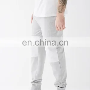 Mesh Patch Custom Fleece Men Jogger Pants thumbnail-3