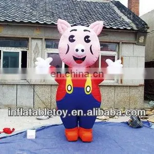 Inflatable Cartoon, Advertising Inflatables, Inflatable Pig thumbnail-1
