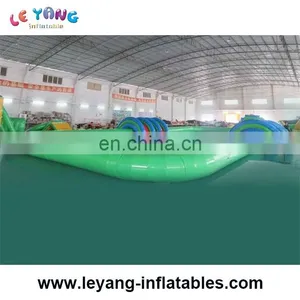 Giant 25m Rectangle Inflatable Swimming Pool With Slide for Equipment Water Park thumbnail-1