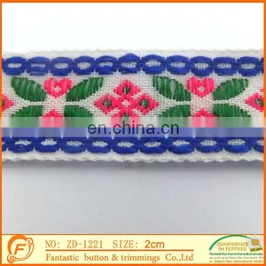 2cm of Width Nice Embroidered Fashion Braid for Clothes thumbnail-2
