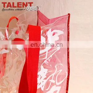 Custom-made Woven Tape Handle Pvc Poly Bag With Best Service and Low Price thumbnail-4
