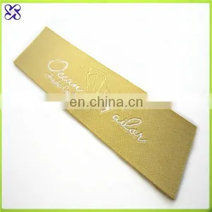 Fashion Clothing Iron on Woven Care Label thumbnail-1