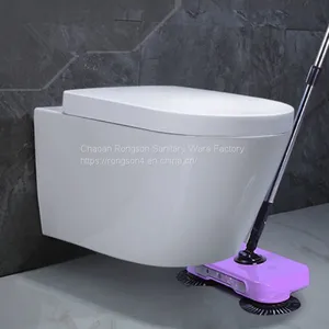 Wall Hung Toilet Fittings With Bidet Sanitary Ware thumbnail-4
