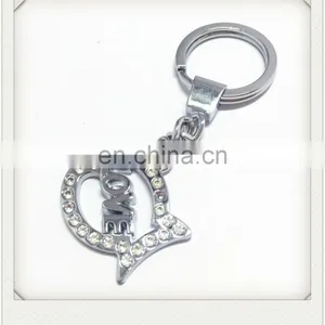 Fashion Rhinestone Animal Metal Keychain thumbnail-1