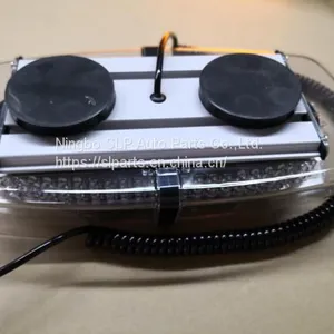 240 LED Amber Yellow Magnetic Light Emergency Warning Strobe Flashing Construction Roof Top (Amber) thumbnail-3