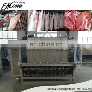 Hot Selling Stainless Steel Hydraulic Pig Scalding Unhairing Machine thumbnail-4