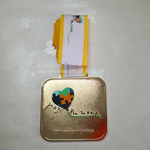 Metal Medals Custom Souvenir Decoration Metch Gift Cheap Challenge Sports Medal,Zinc Alloy Military Medal, Copper & Brass Image Medal, Trophy Medal Wholesale,Medals thumbnail-1