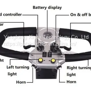 4 Wheel Electric Mobility Scooter for Seniors With Turn Signals thumbnail-5