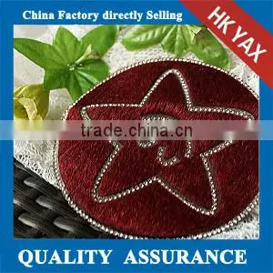 JZ0912 Fashion Iron-on Rhinestone Patch,rhinestone Patch Iron on for Bag,iron on Rhinestone Patch for Fashion Dress thumbnail-4