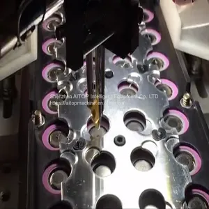 Tesla Electric Car 21700 Lithium Ion Battery Assembling Automatic Wire Bonding Machine for Electrical Vehicles Battery Pack thumbnail-4