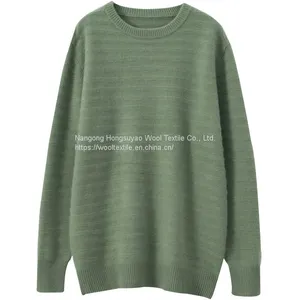 Thickened Sweater Pullover Sweater Washable Cashmere Sweater for Men thumbnail-1