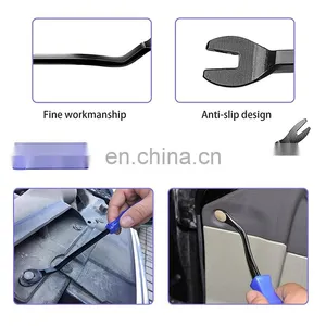 5Pcs Auto Door Clip Panel Trim Removal Tool Kits for Car Dash Radio Audio Installer Pry Tool Set thumbnail-4