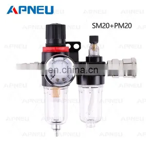 AFC2000 Filter for Compressor Oil Water Separator Regulator Trap Filter Airbrush Air Pressure Regulator Reducing Valve thumbnail-3