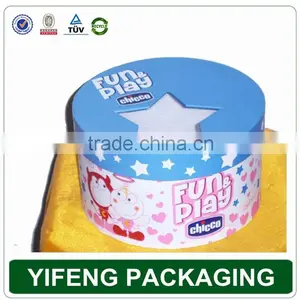 Recycle Hot Stamping Printing Cylindrical Gift Box thumbnail-3