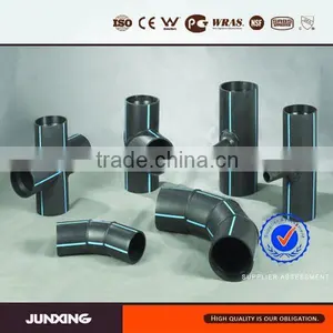 Fabricated Poly Pipe Fittings ISO4427 Standard Dn90mm to Dn1600mm thumbnail-3