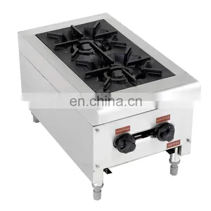 Stainless Steel Table Top Range 6 Burners /industrial 6 Burner Gas Cooker thumbnail-2