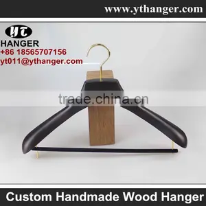 IMY-533 Brown Advanced Wooden Hangers Wholesale thumbnail-1