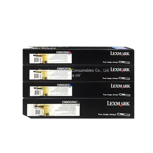 Lexmark C950 Powder Box X950 X952 X954 de Toner Box X950X2KG Toner Cartridge Set Drum thumbnail-1