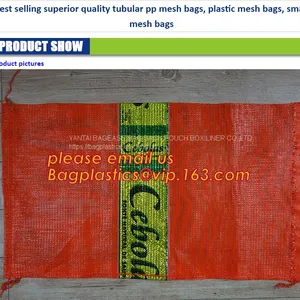 5kg 10kg 15kg 30kg 50kg Raschel Mesh Bags for Potato Vegetable,50*80cm 35kg Plastic Raschel Mesh Bag, Bagplastics, Bagease thumbnail-2