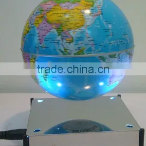Bottom System Magnetic Levitating Globe Fascination Floating Globe Display for Gift thumbnail-1