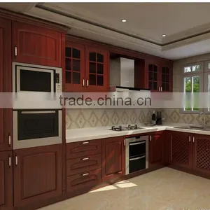 European Style Classic PVC Kitchen Cabinet thumbnail-1