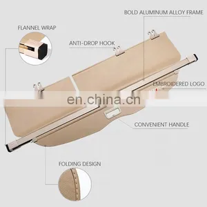 Various Colors High Quality SUV Parcel Shelf Car Rear Trunk Storage Cargo Cover for Cadillac Xt6 Security Protection thumbnail-5