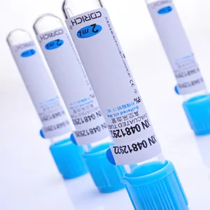 Coagulant Tube Plasma Tubes Evacuated Blood Collection 3.2% or 3.8% Sodium Citriate(1:9)Tubes, Test Tube for Blood Sample Colletion (CE) thumbnail-1