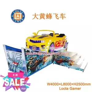 Guangdong Zhongshan Tai Lok Play Equipment Children's Float Float Bumblebee Flying Car Rotating Track Machinery Class Indoor and Outdoor (LT-PR35) thumbnail-1