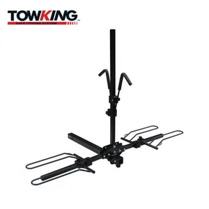 Foldable 2-Bike Platform Style Hitch Mount Bike Rack For Cars Trucks SUVs Minivans thumbnail-1